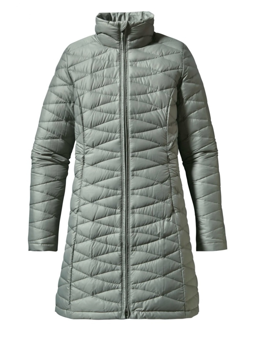 Patagonia Fiona Parka Women’s Large Sage Green Down Puffer Jacket Lightweight